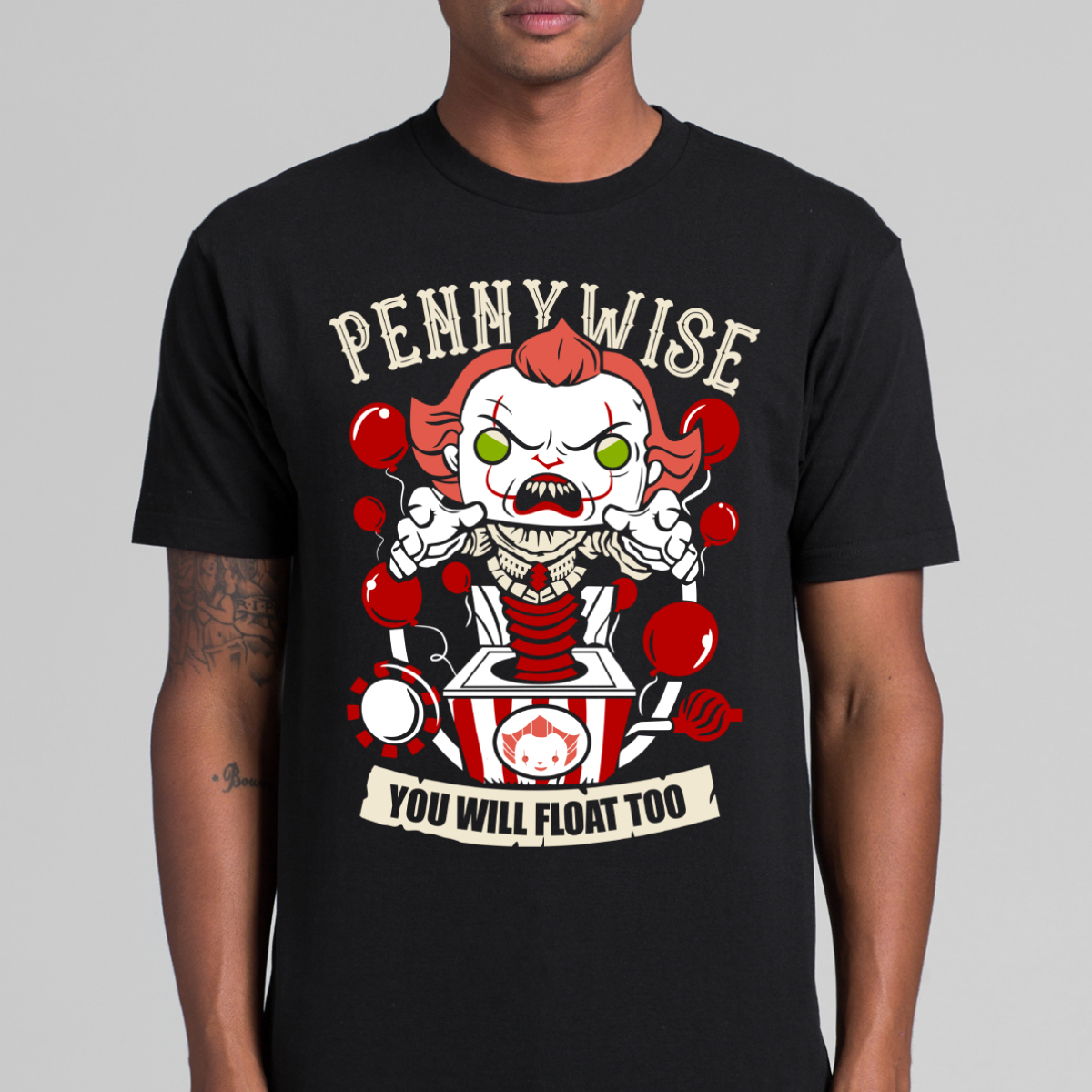 Funko Pop! IT Pennywise T-Shirt Horror Movie Tee