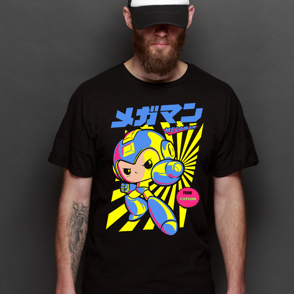 Funko Pop! Mega Man Video Game T-Shirt