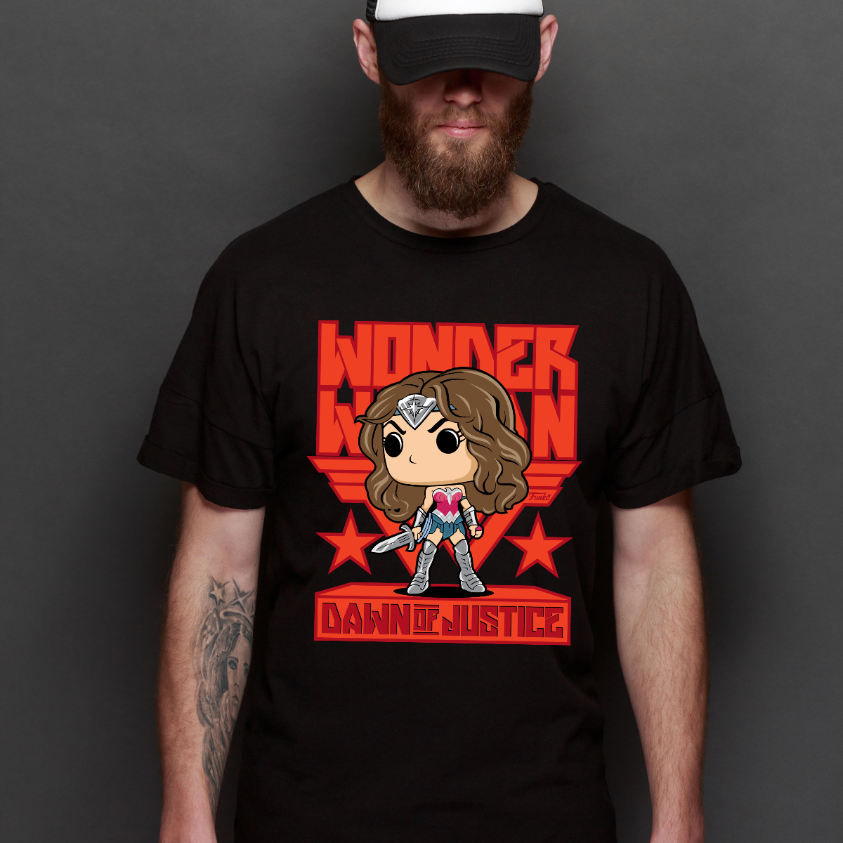 Funko "Batman v Superman: Dawn of Justice Wonder Woman Pop! T-Shirt