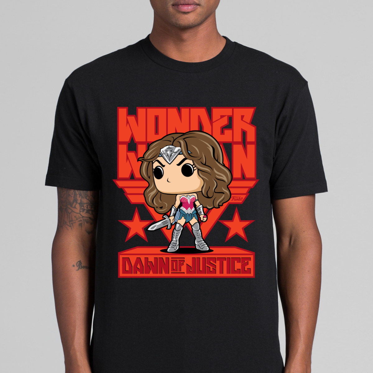 Funko "Batman v Superman: Dawn of Justice Wonder Woman Pop! T-Shirt