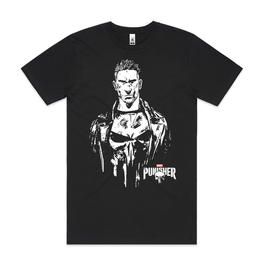 Marvel Punisher Frank Castle Comic Tee