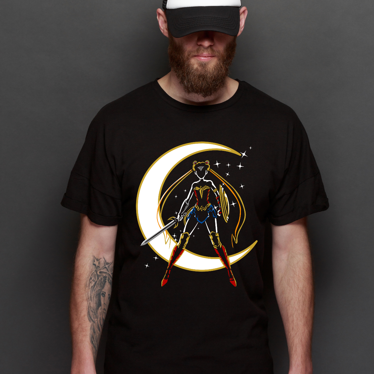 Sailor Moon Wonder Moon T-Shirt Anime Tee