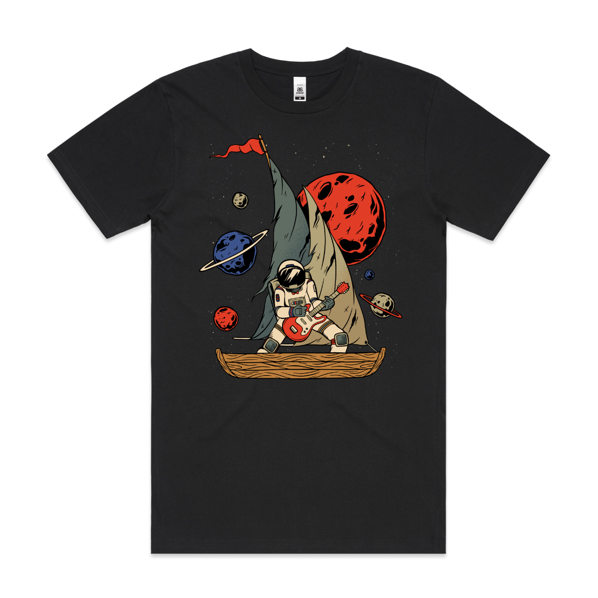 Aurelian Drifter T-Shirt Cartoon Space Funny Tee