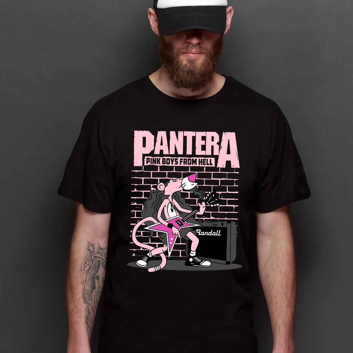 The Pink Panther T-Shirt Cartoon Tee