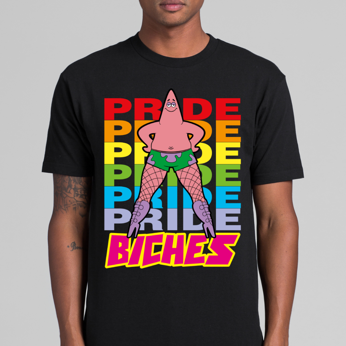 SpongeBob SquarePants Patrick Star T-Shirt Funny Tee