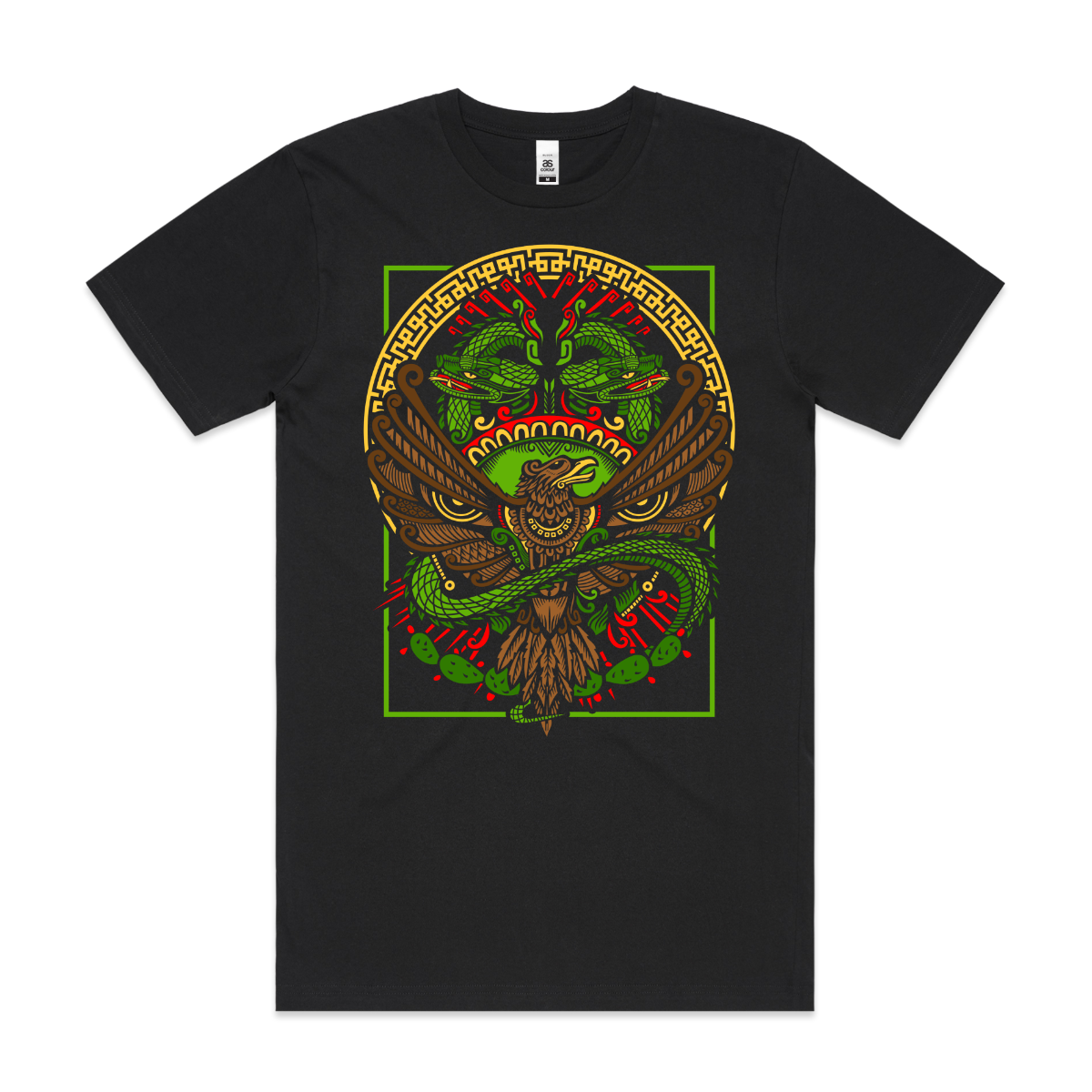 Aztec Serpent Eagle (Aguila Azteca) T-Shirt