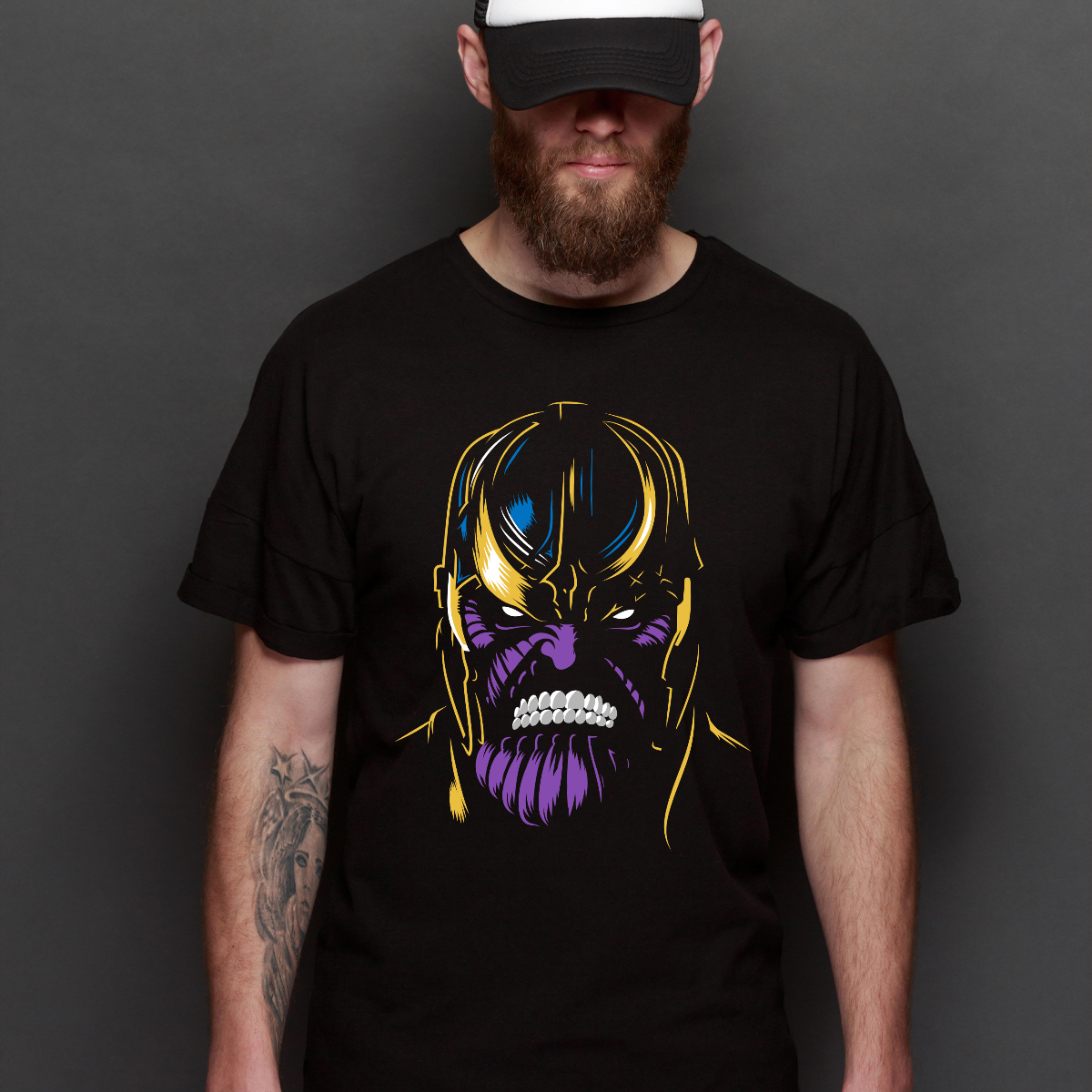 Thanos T-Shirt Marvel Tee