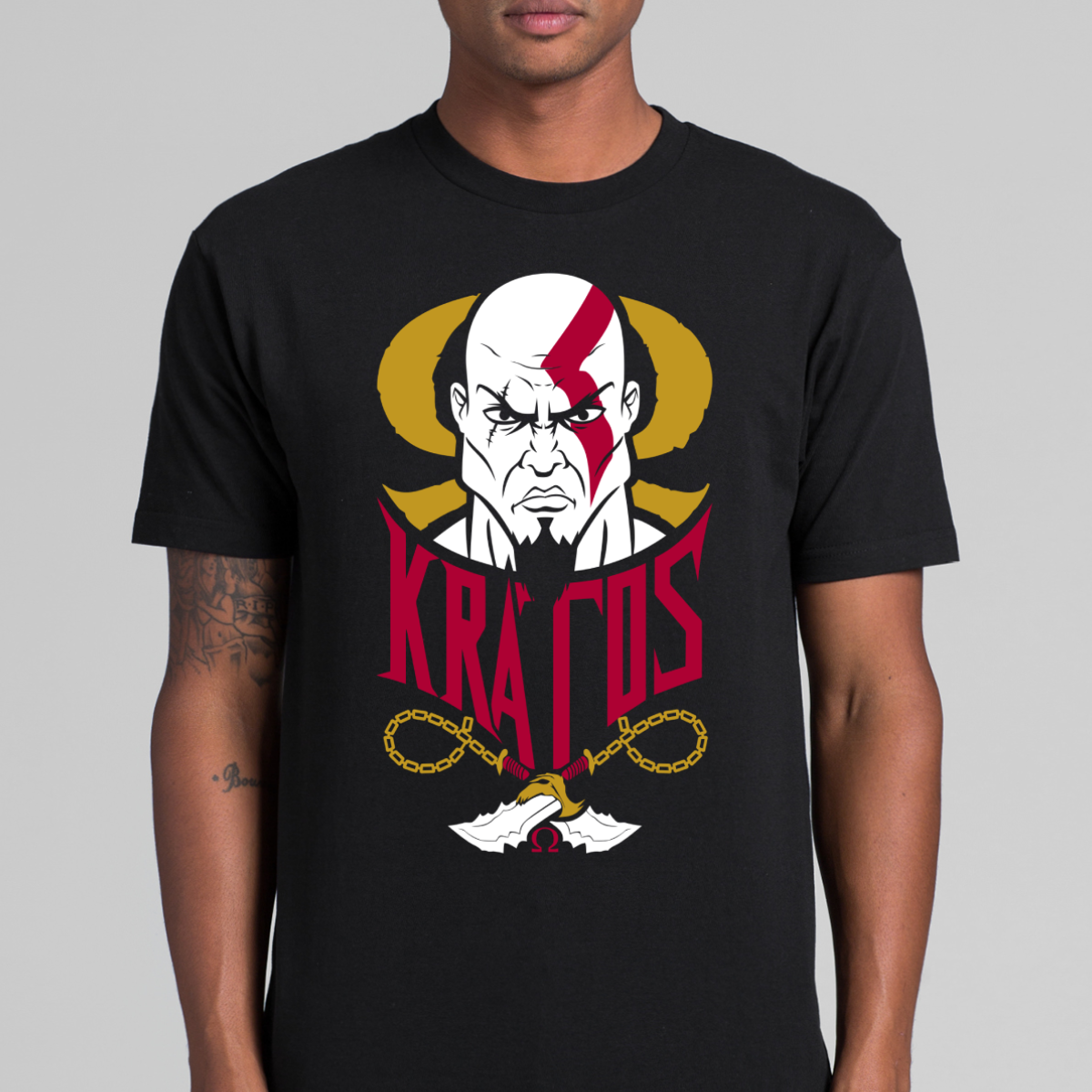 God of War Kratos T-Shirt Video Game Tee