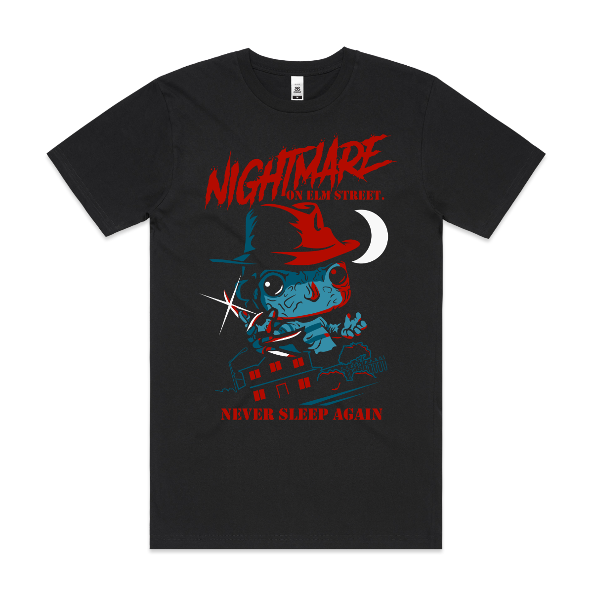 A Nightmare on Elm Street Freddy Krueger V6 Horror Movie T-Shirt Tee