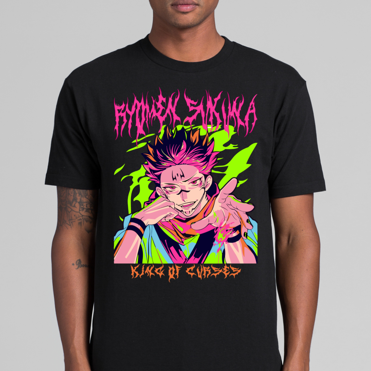 Jujutsu Kaisen Sukuna 04 T-Shirt Japanese Anime