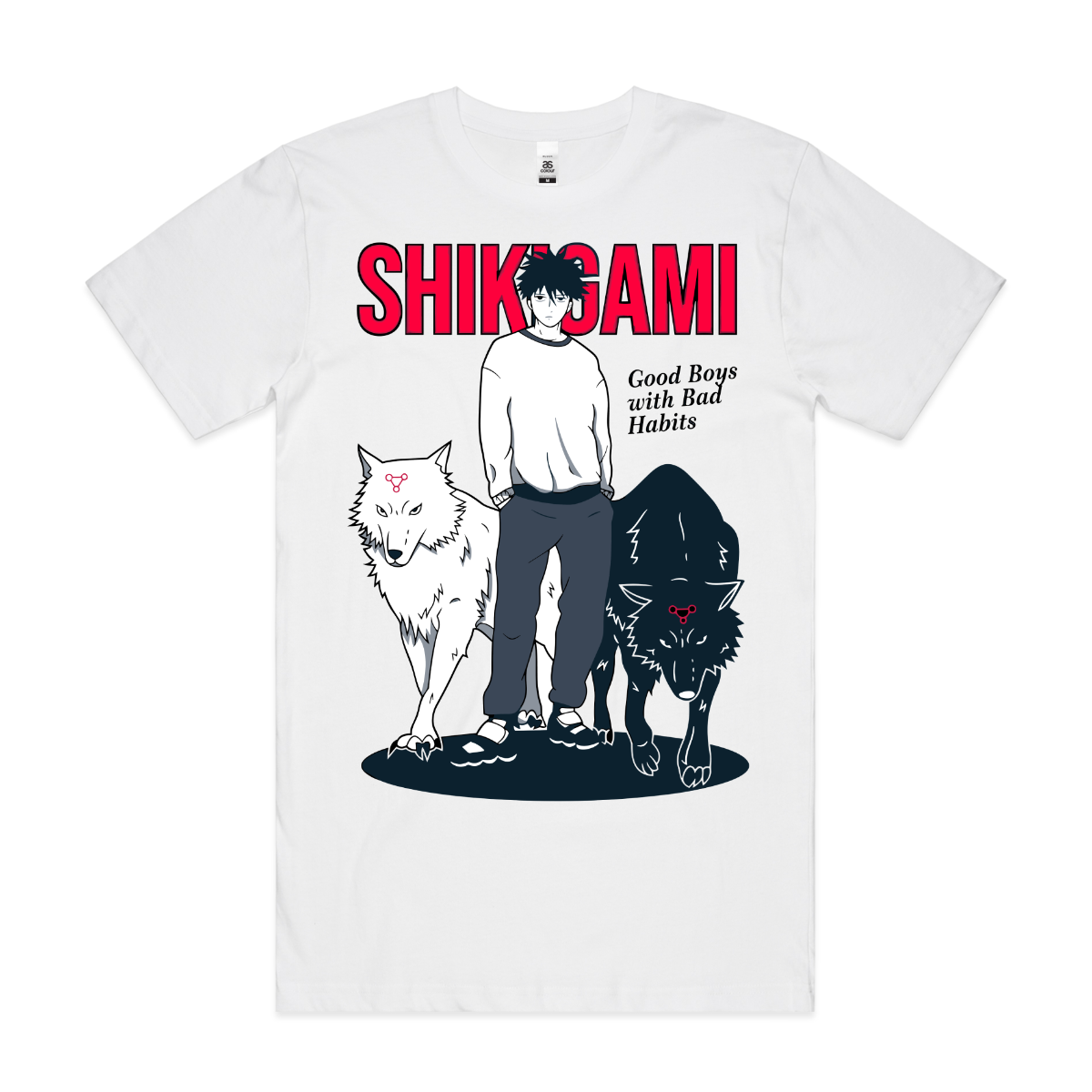 Jujutsu Kaisen Megumi Fushiguro V3 T-Shirt Japanese Anime Tee