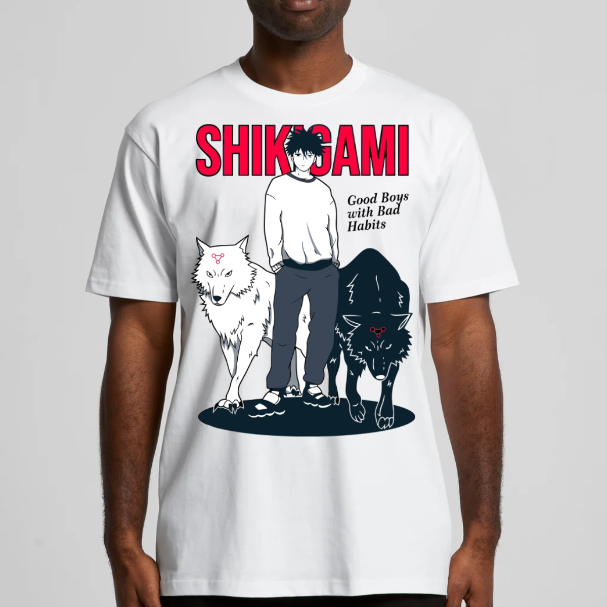 Jujutsu Kaisen Megumi Fushiguro V3 T-Shirt Japanese Anime Tee