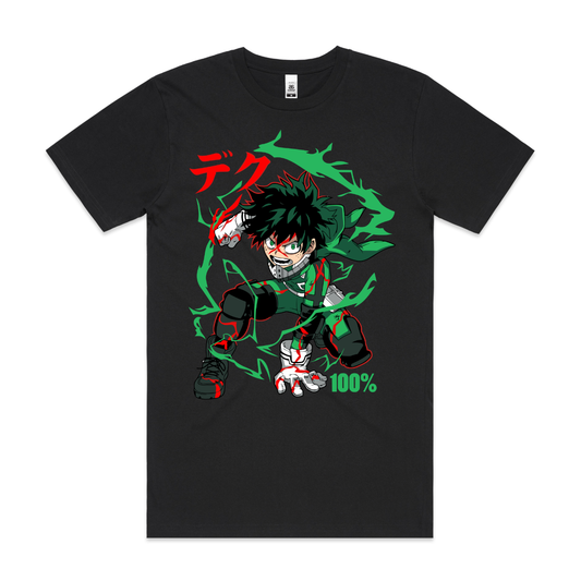 My Hero Academia Izuku Midoriya V16 T-shirt Japanese Anime Tee