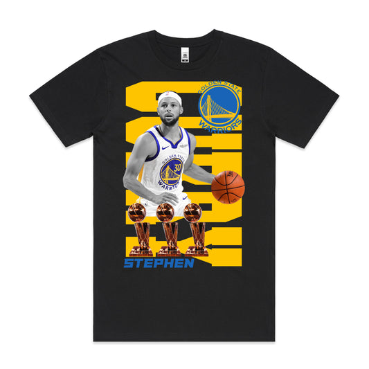 Stephen Curry NBA T-Shirt Sport Athlete Family Tee