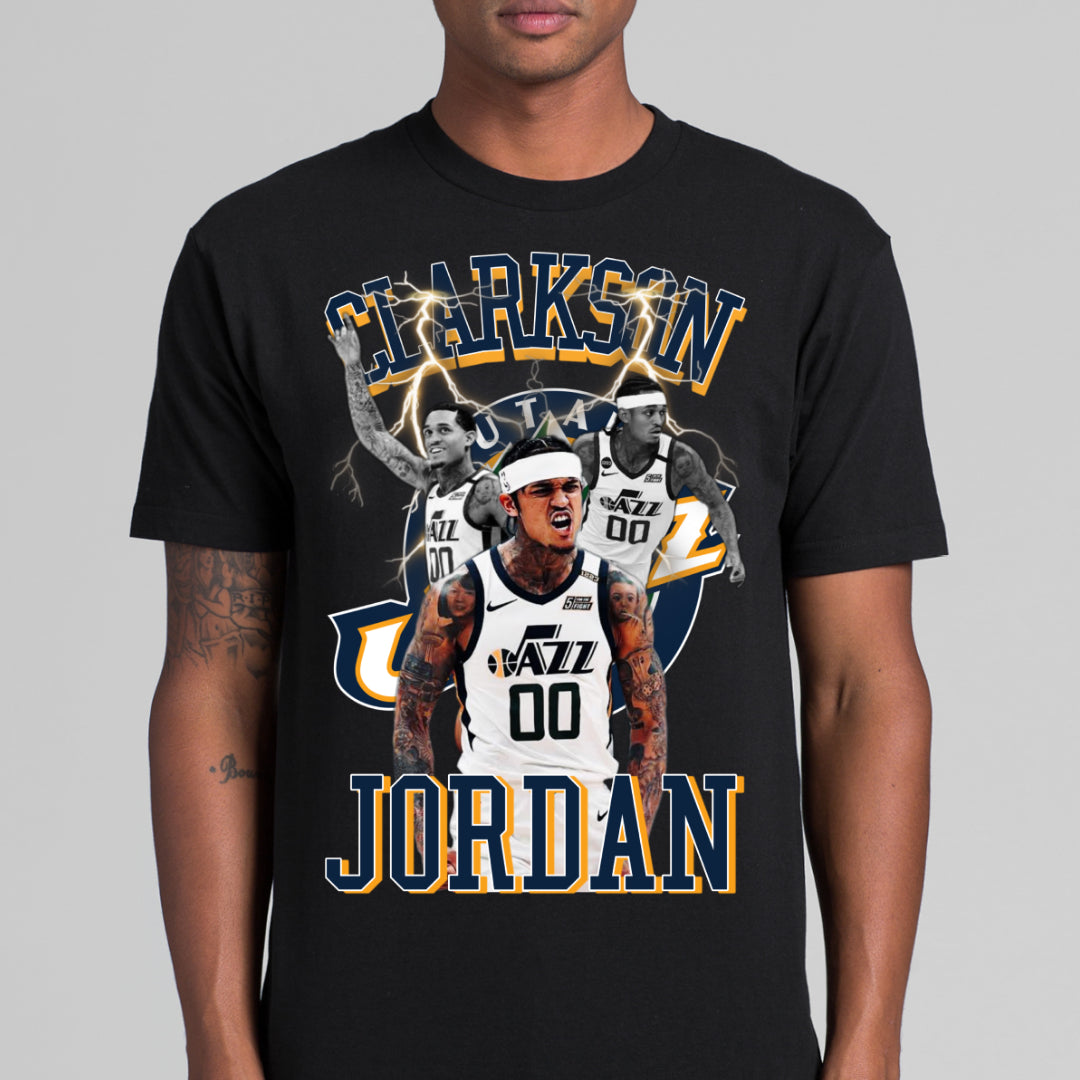 Jordan Clarkson V2 NBA T-Shirt Sport Athlete Family Tee