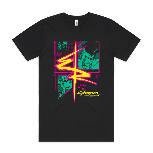Cyberpunk Edgerunners V2 T-shirt Anime Tee