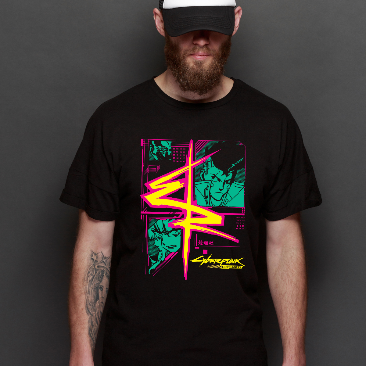 Cyberpunk Edgerunners V2 T-shirt Anime Tee