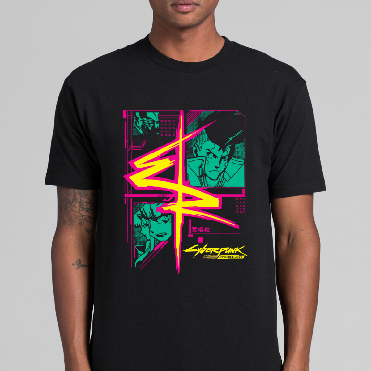 Cyberpunk Edgerunners V2 T-shirt Anime Tee
