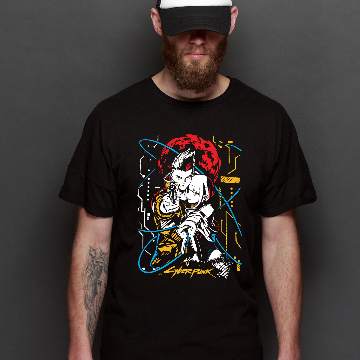 Cyberpunk Edgerunners V3 T-shirt Anime Tee