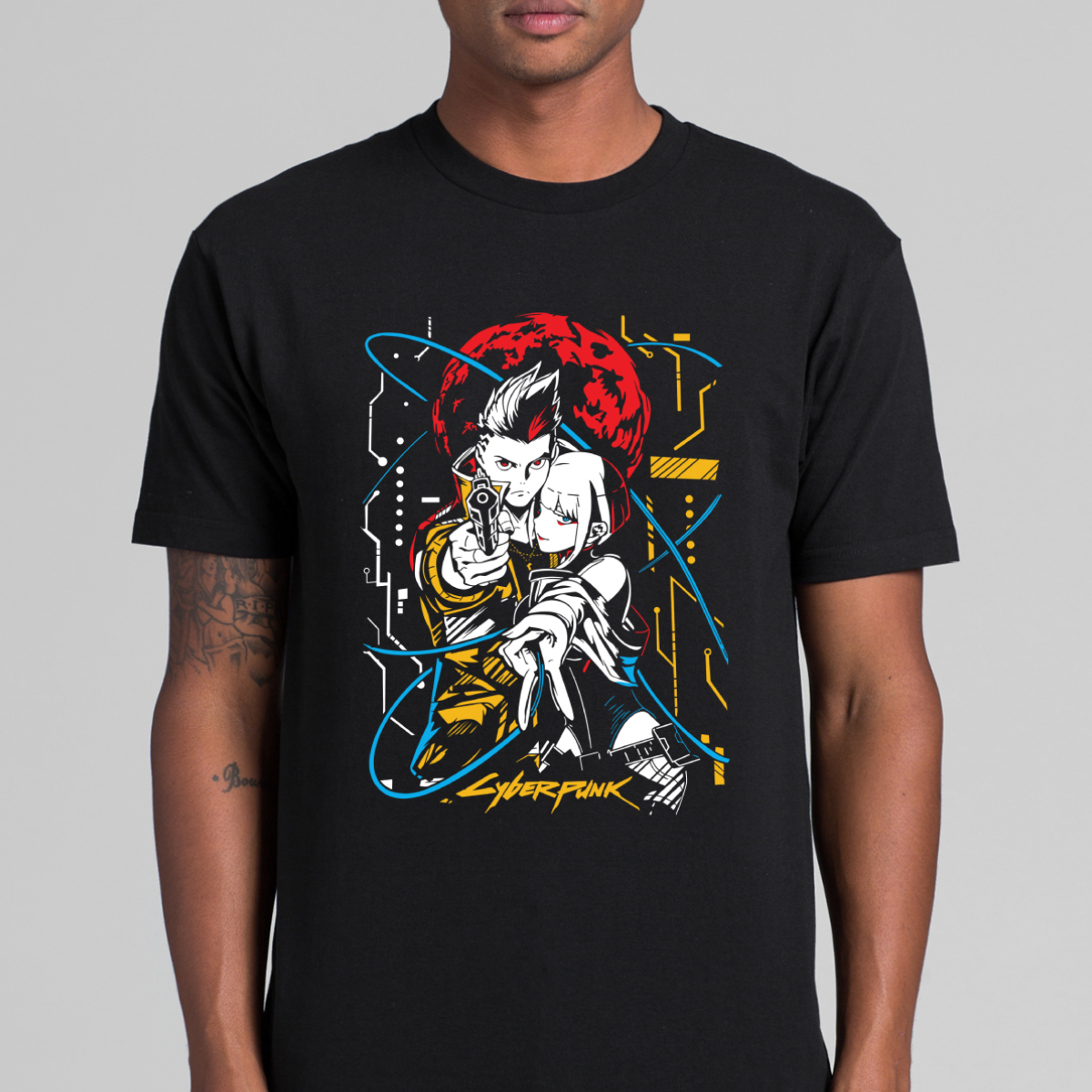 Cyberpunk Edgerunners V3 T-shirt Anime Tee