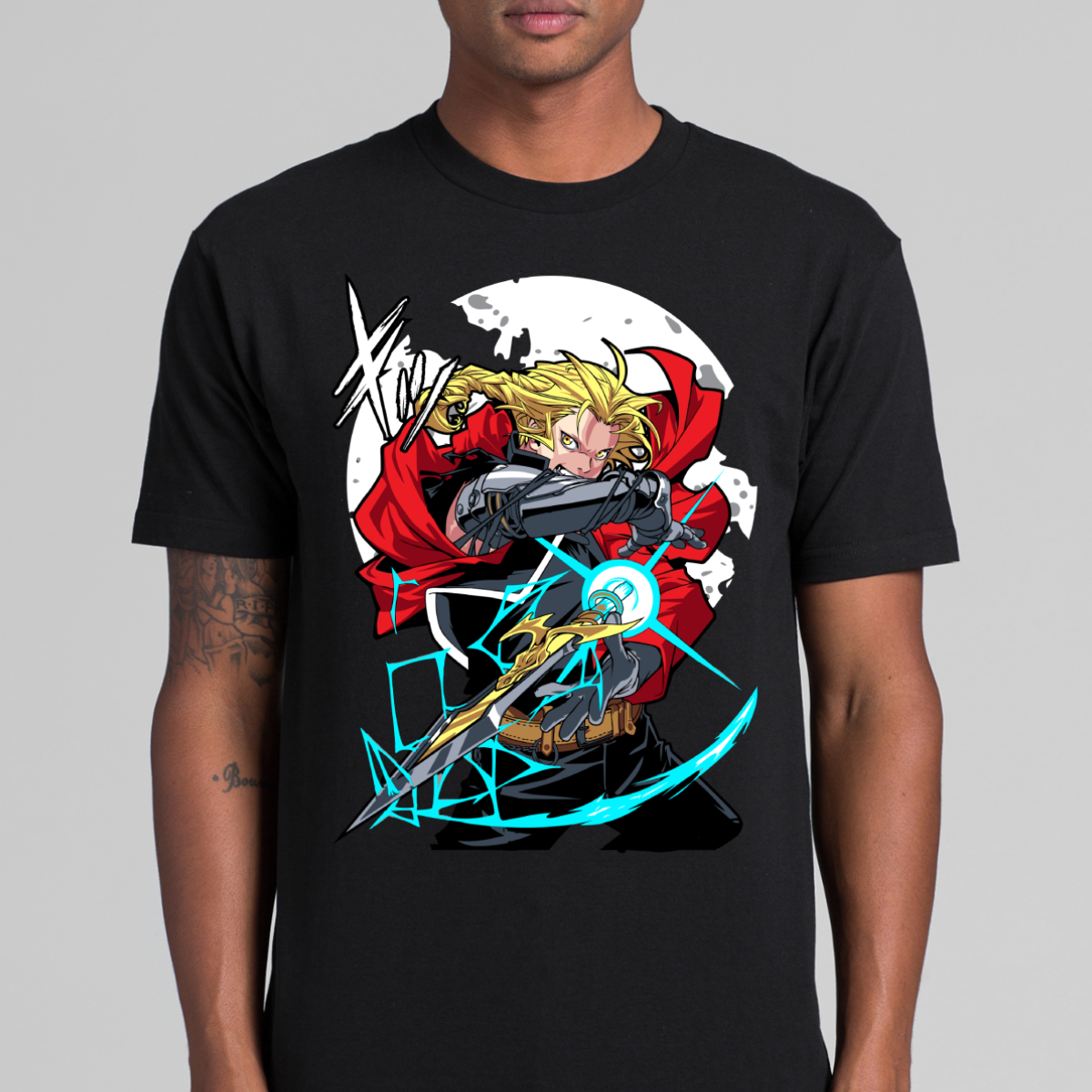 Fullmetal Alchemist Edward Elric V2 T-Shirt Japanese Anime Tee