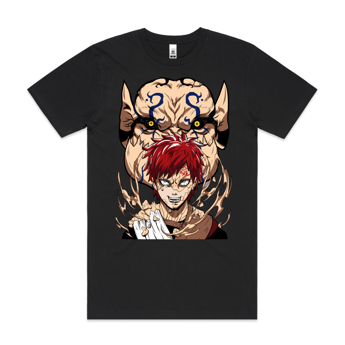 Naruto Gaara Ver4 T-shirt Japanese anime Tee