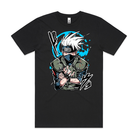 Naruto Kakashi Hatake V5 T-shirt Japanese Anime Tee