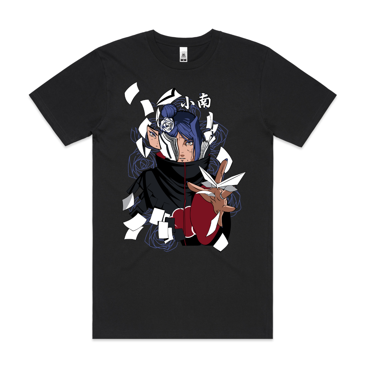 Naruto Shippuden Konan Akatsuki V2 T-Shirt Japanese Anime Tee