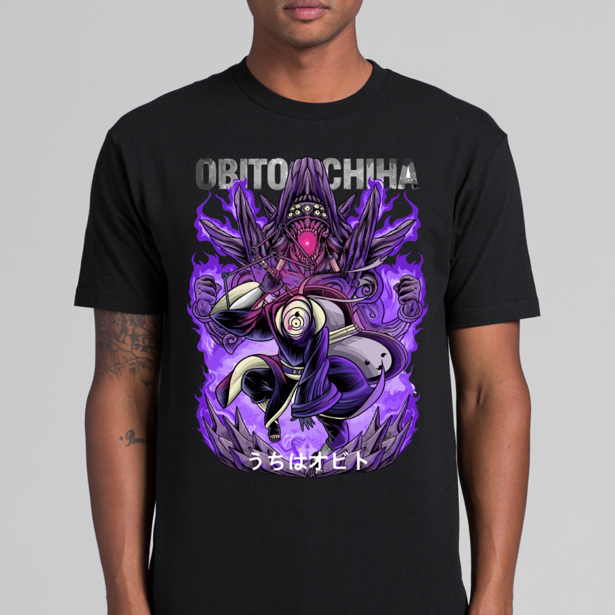 Naruto Obito Uchiha Ver9 T-Shirt Japanese Anime Tee