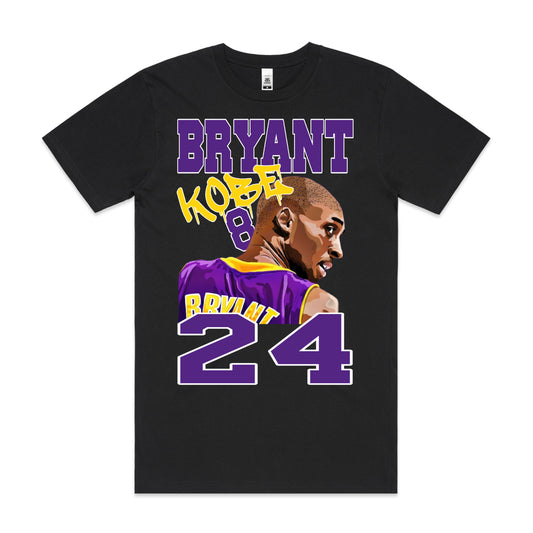 Kobe Bryant V2 NBA T-Shirt Sport Athlete Family Tee