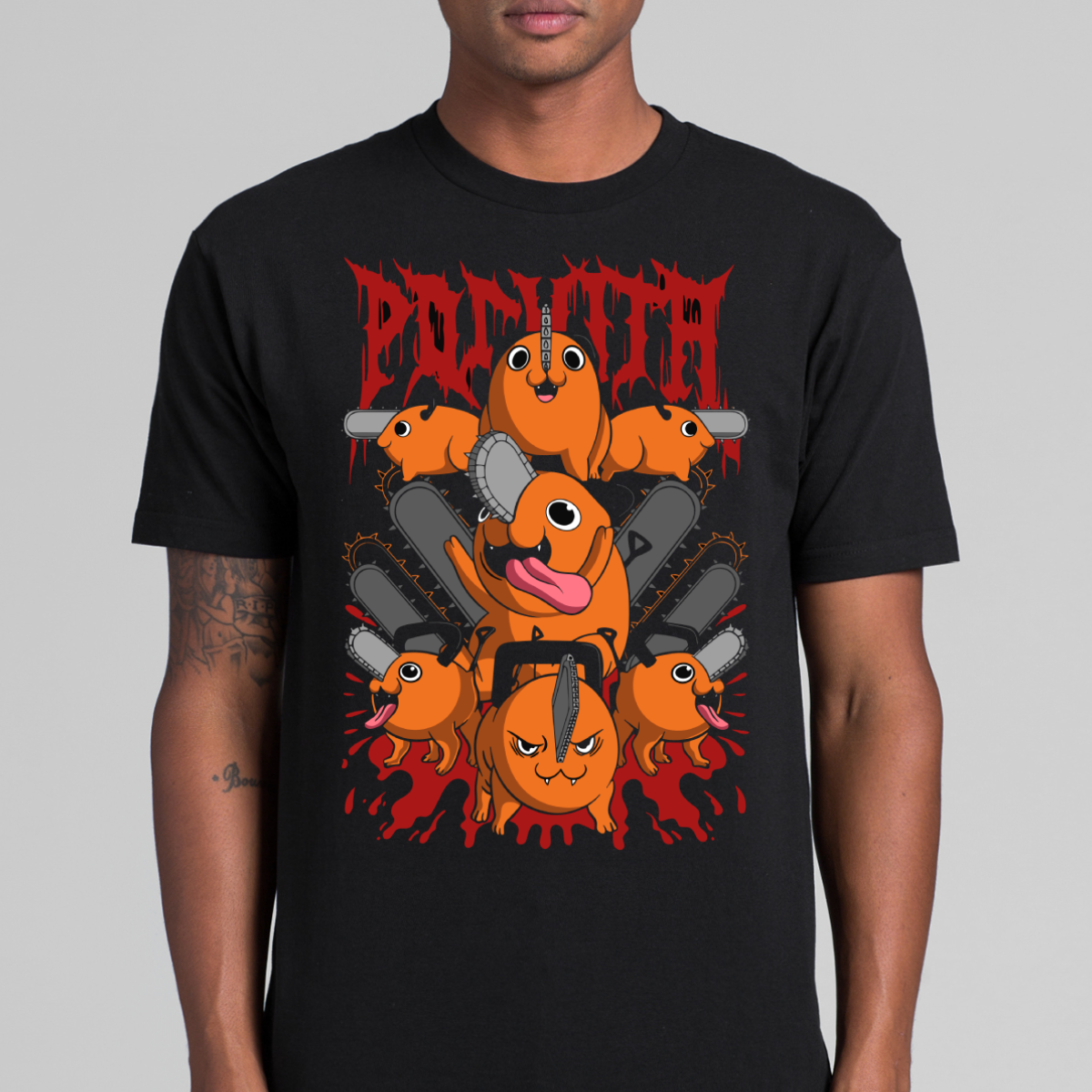 Chainsaw Man Pochita T-shirt Japanese Anime