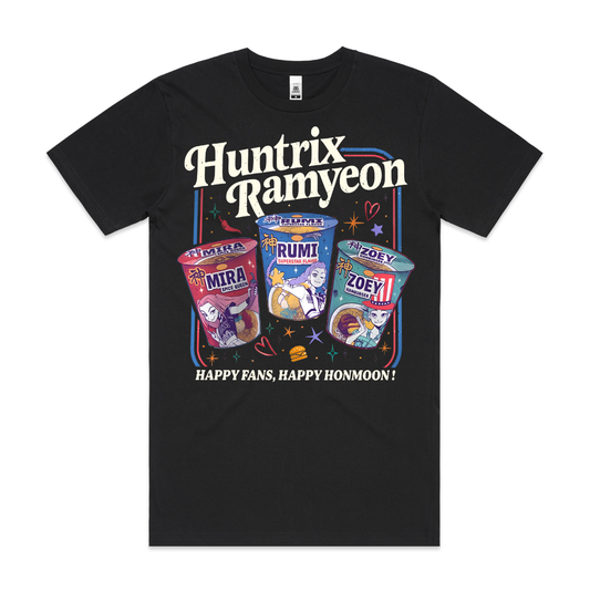 K-pop Demon Hunters Huntrix Ramyeon V2 T-shirt Animation Movie Tee