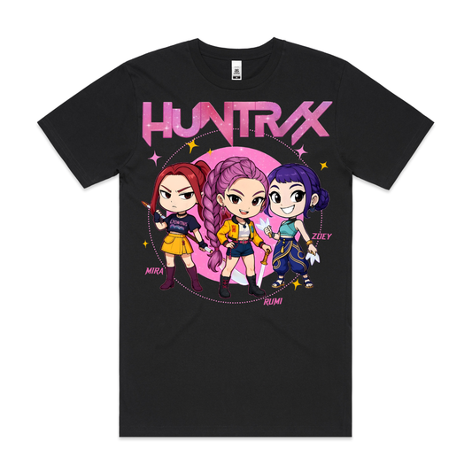 K-pop Demon Hunters Huntrix V9 T-shirt Animation Movie Tee