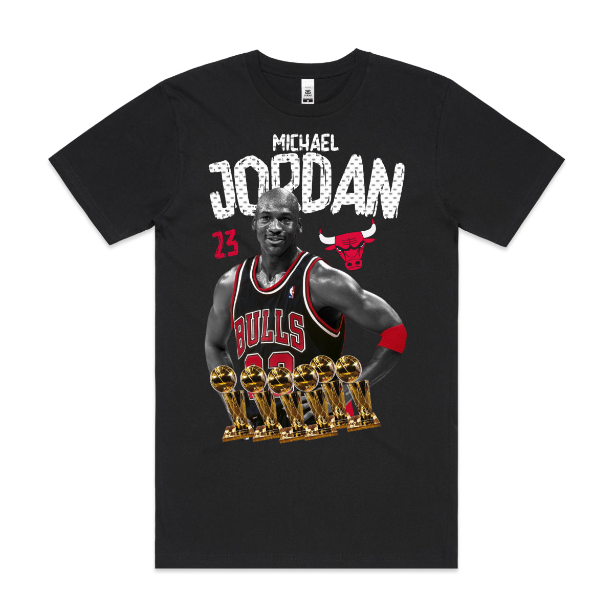 Michael Jordan V2 NBA T-Shirt Sport Athlete Family Tee