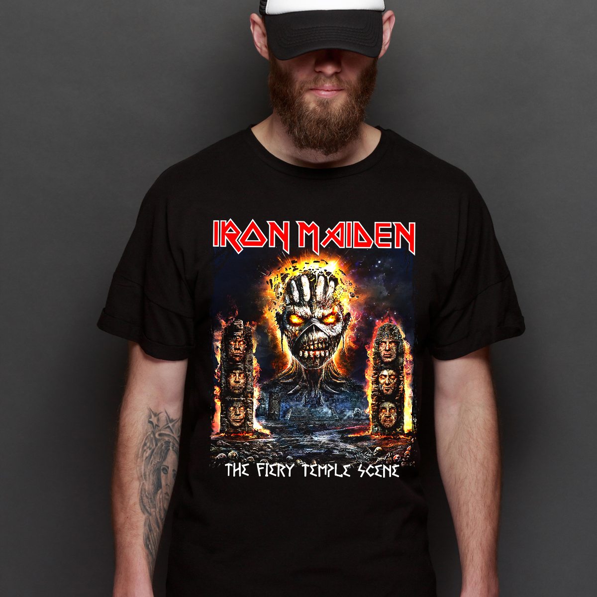 Iron Maiden T-Shirt Band Family Tee Music Heavy Metal