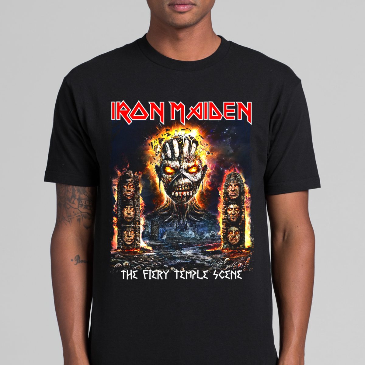 Iron Maiden T-Shirt Band Family Tee Music Heavy Metal