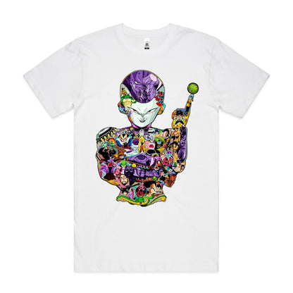 Dragon Ball Frieza White T-Shirt Japanese Anime Tee