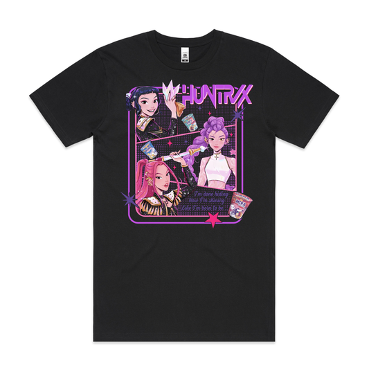 K-pop Demon Hunters Huntrix V12 T-shirt Animation Movie Tee