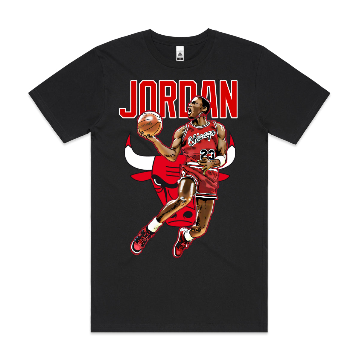 Michael Jordan V3 NBA T-Shirt Sport Athlete Family Tee