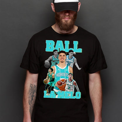 LaMelo Ball V3 NBA T-Shirt Sport Athlete Family Tee