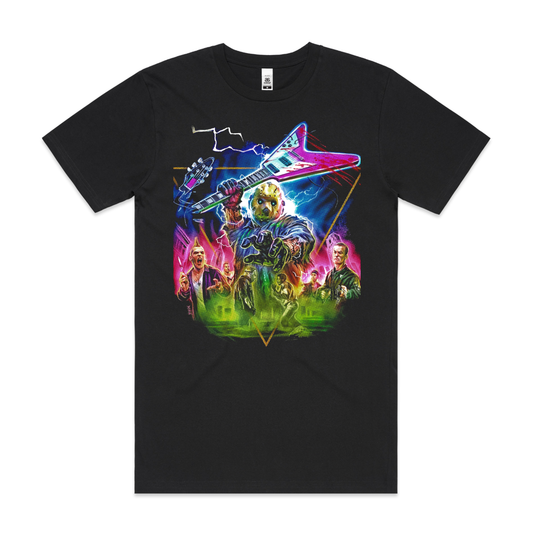 Jason Friday The 13th V4 Horror Movie T-Shirt Tee