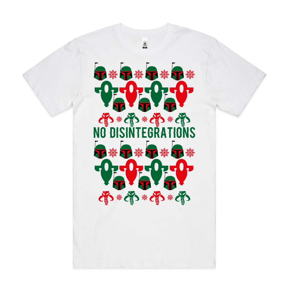 Star Wars: The Mandalorian Christmas T-Shirt Cartoon Tee