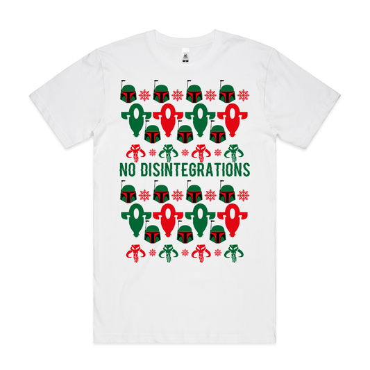 Star Wars: The Mandalorian Christmas T-Shirt Cartoon Tee