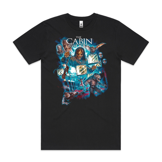 The Cabin in the Woods Horror Comedy Movie T-Shirt Tee