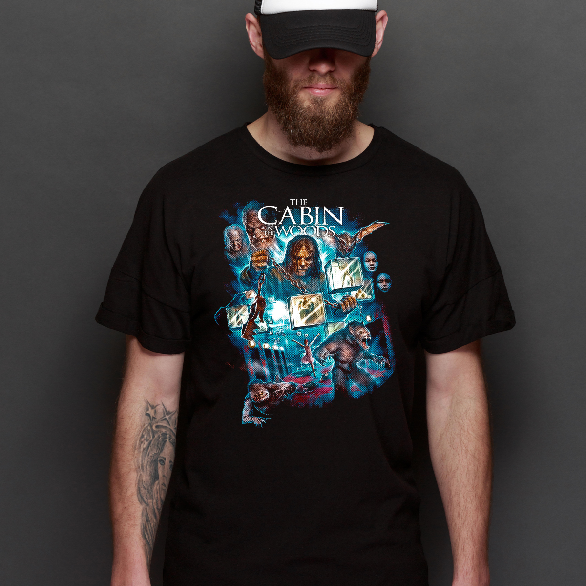 The Cabin in the Woods Horror Comedy Movie T-Shirt Tee