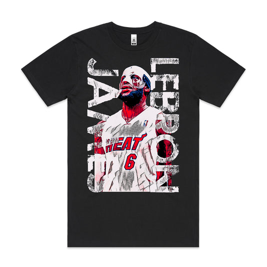 LeBron James V4 NBA T-Shirt Sport Athlete Family Tee