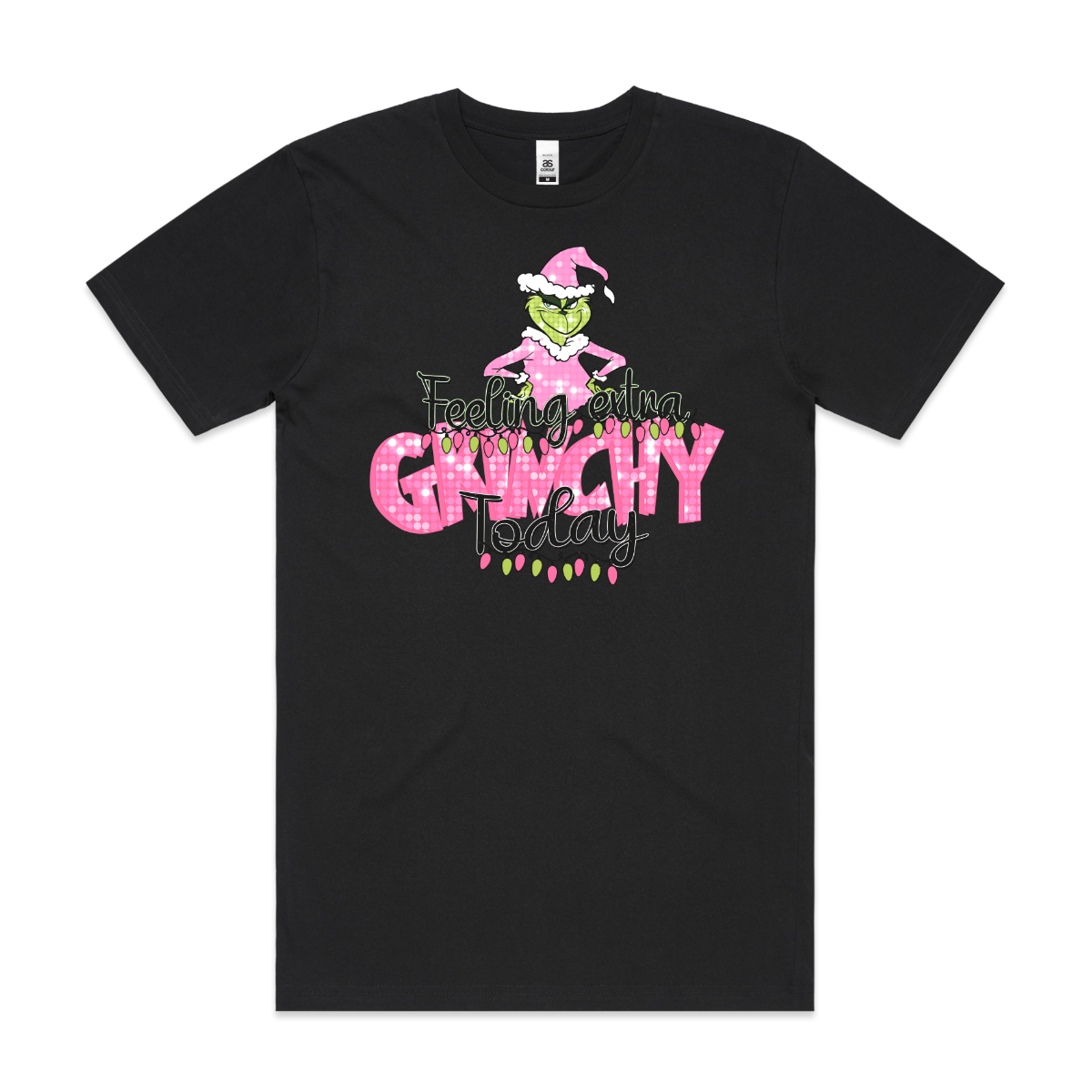 Feeling extra Grinchy Today T-Shirt Cartoon christmas Tee