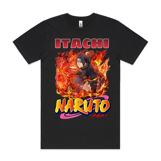 Naruto Itachi Uchiha T-shirt Japanese anime