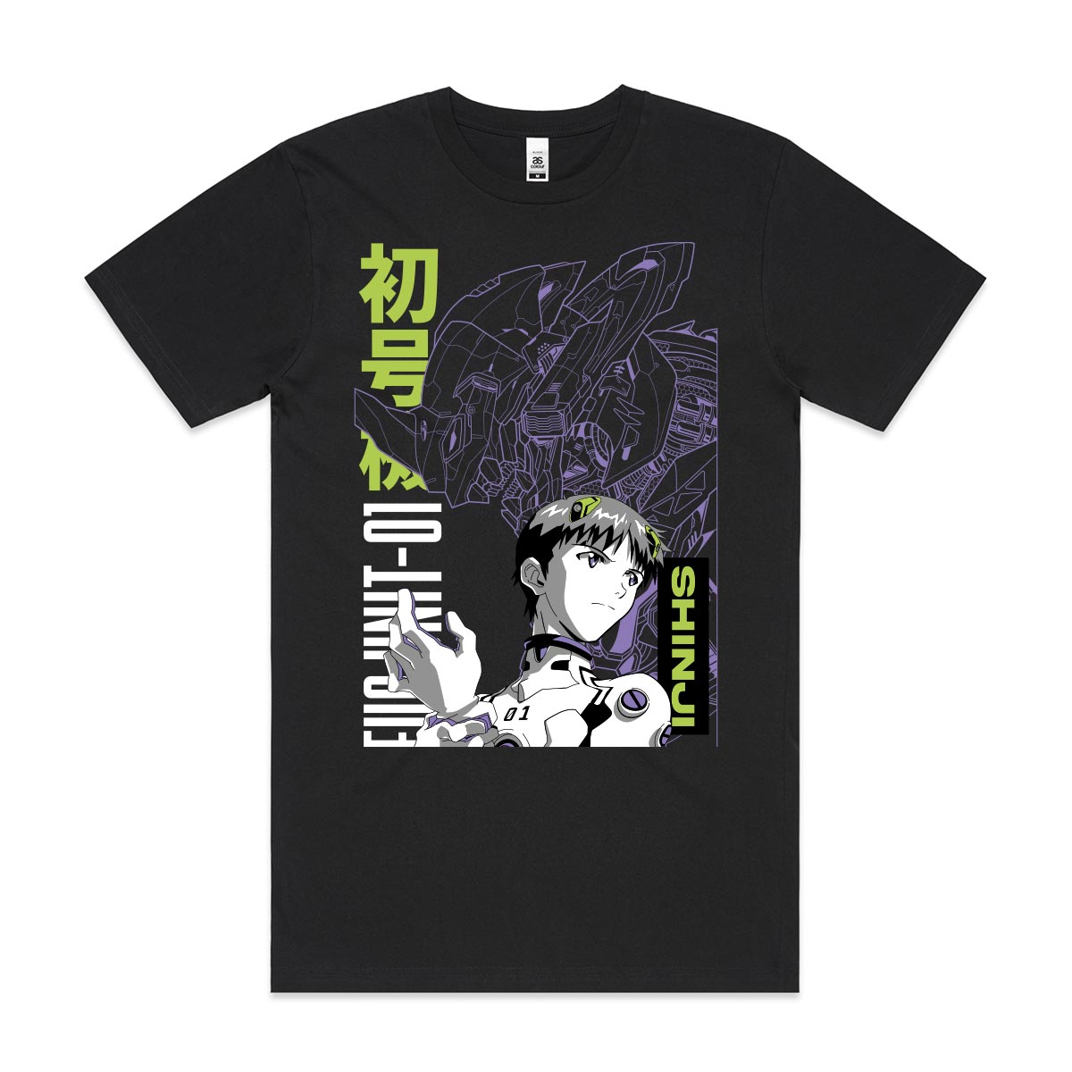 Neon Genesis Evangelion Shinji T-Shirt Japanese Anime Tee