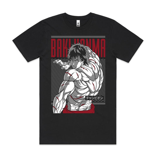 Baki Hanma T-shirt Japanese Anime Tee